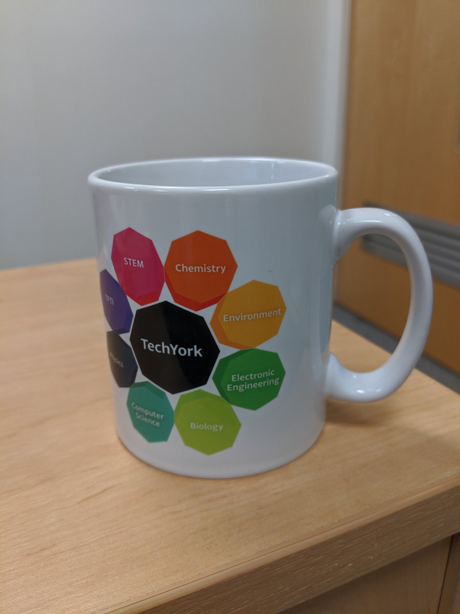 UofYTechs's tweet photo. Just in - new #TechYork merch π. Look out for it at future events, including the soon-to-be-announced Xmas bash!
#techniciansmakeithappen #everytechnicianneedsagoodmug https://t.co/UU04nuXyhQ