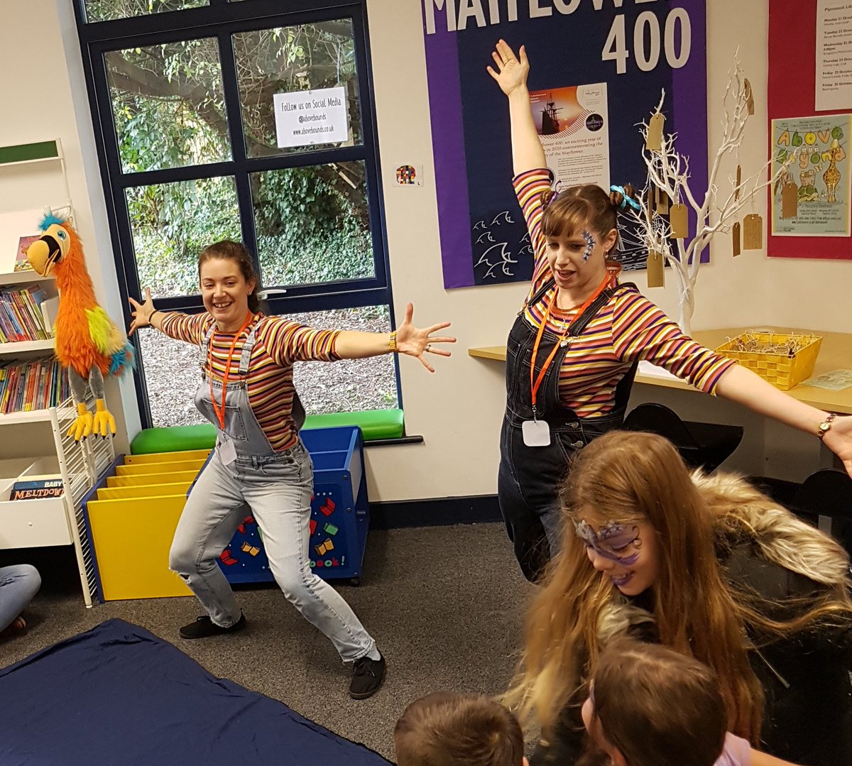 plymlibraries's tweet photo. The Children's Theatre Festival continues today with @AboveBounds Face painting, theatrical storytimes and craft activities happening all day today at Plymstock Library!
#Beyond19 https://t.co/Xx55So72w8