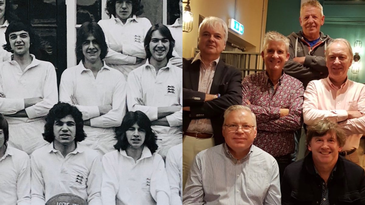 Nothing beats having a good old school reunion and this group certainly loved being able to catch-up with one another last week with a tour of school, a visit to their old boarding homes &amp; a quick re-enactment! #alumni #oldnovaportans #stayingintouch #iloveboarding