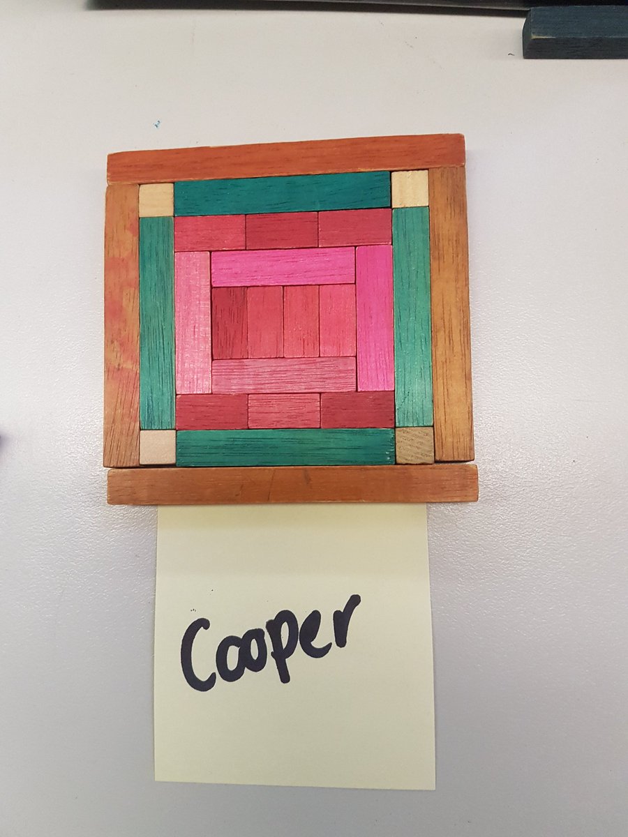 kath_boon's tweet photo. Building 100 squares today in #6B2019. Now to investigate what happens if the small cube represents 1% of the square? #6bmaths #Cuisenaire #percentages https://t.co/3Y9GUr72CY