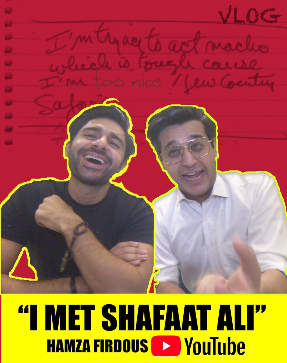 hamza_firdous's tweet photo. “I met Shafaat Ali” , new vlog out!  It was great meeting and interacting with @shafaatsyed . He is multi talented who never shy away from working hard and getting better at what he does. 

https://t.co/BeVSrLkYKm

Thank you ! #hamzafirdous #SyedShafaatAli #vlogger https://t.co/XjIvmIG0e6