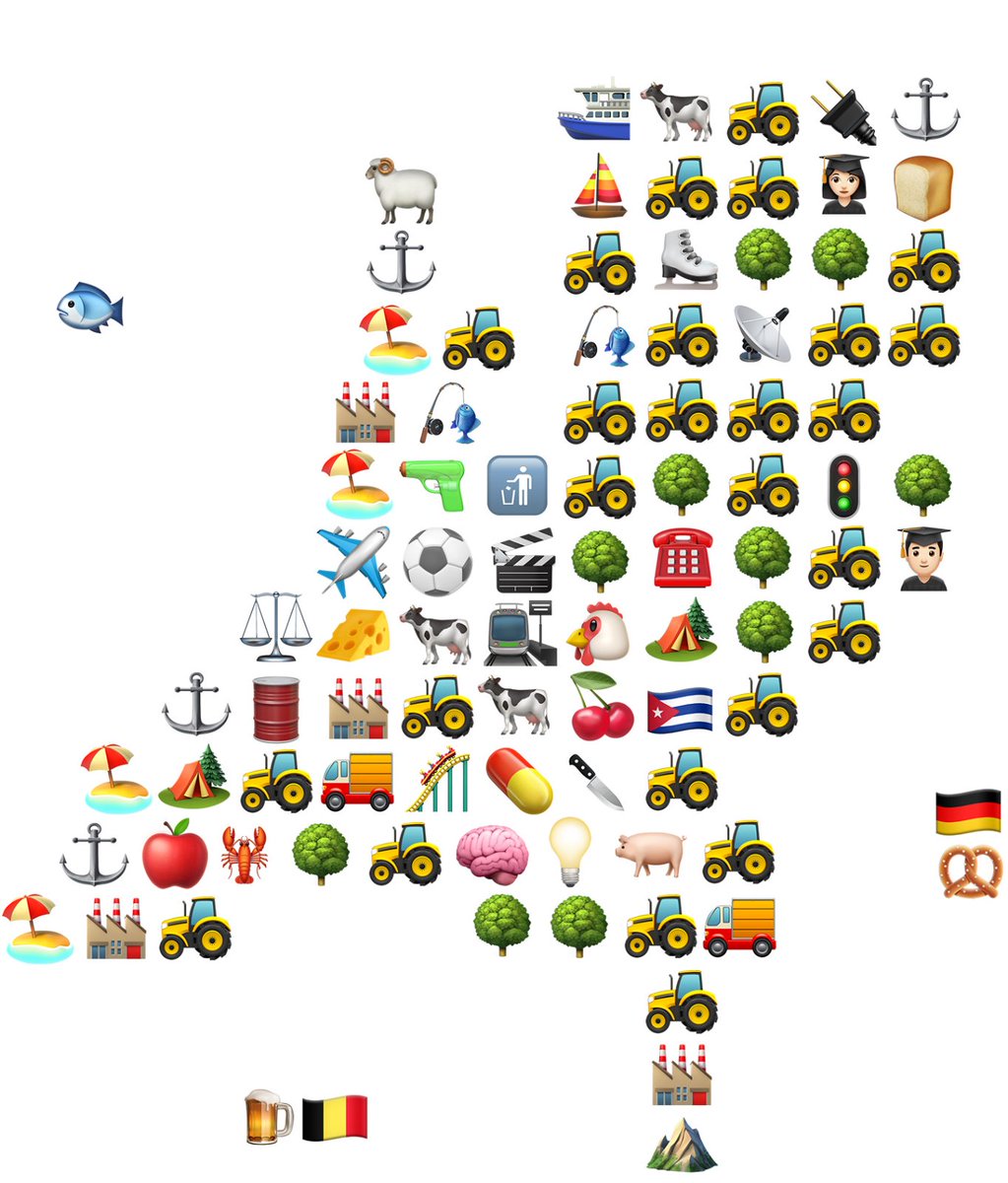 CasperHuls's tweet photo. Nederland in emoji's (bron: @kapelle36) https://t.co/qwuxINmcTM