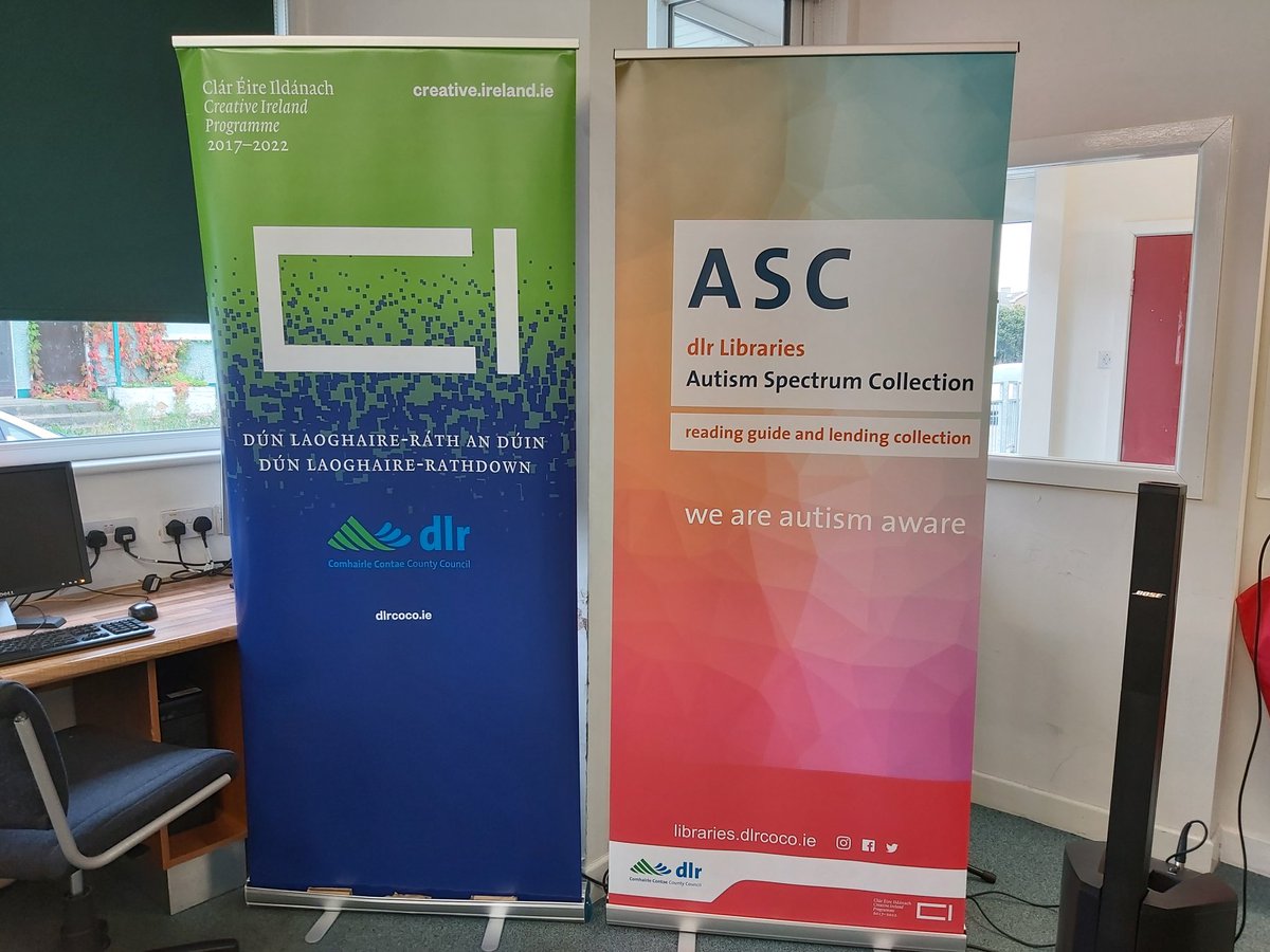 MariaMernagh's tweet image. Privileged to be part of the @DLR_Libraries Autism working group and delighted to see the collection launched this morning. 
#AskForAsc #RightToRead #CreativeIreland