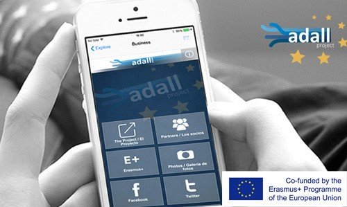 ADALLproject's tweet photo. Are you a teacher or an educator ? Is your organization involved in the Erasmus+ ?
Download now our free ADALL app! It is not only dedicated to dissemination of EU project, but it is an Educational tool:  https://t.co/RmBDoHbOLZ
 #AdultLanguageLearning #ADALLproject #ErasmusPlus https://t.co/ubwRr3LIBP