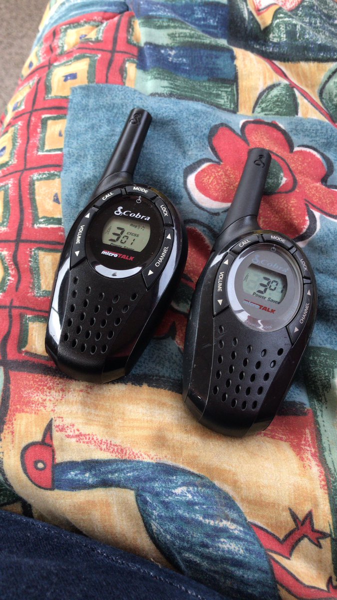 F4tmangamer's tweet photo. @CobraElectronic can these two walkie talkies communicate and if so how please https://t.co/wQmdA9sapO