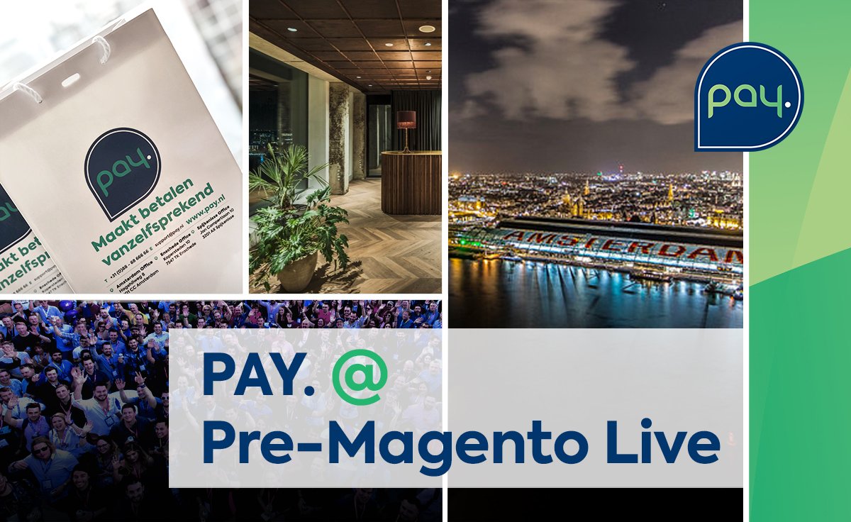 PAY. was gisteren als één van de Hustle Sponsors aanwezig op het #PreMagentoLive2019 event in de A'dam Tower. Bedankt voor de goede organisatie <a href="/JMango360/">JMango360</a> en <a href="/mediact/">MediaCT, a Youwe company</a>!  

#pay #premagentolive2019 #magentolive2019 #MLEU19 #MLEU2019 #payments #paymentindustry #paymentservices