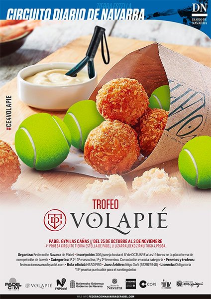 Del 25 de octubre al 3 de noviembre, en Pádel Gym Las cañas, se celebrará la cuarta PRUEBA CIRCUITO TIERRA ESTELLA  padelookrioja.com/index.php/torn… #padel #padel rioja