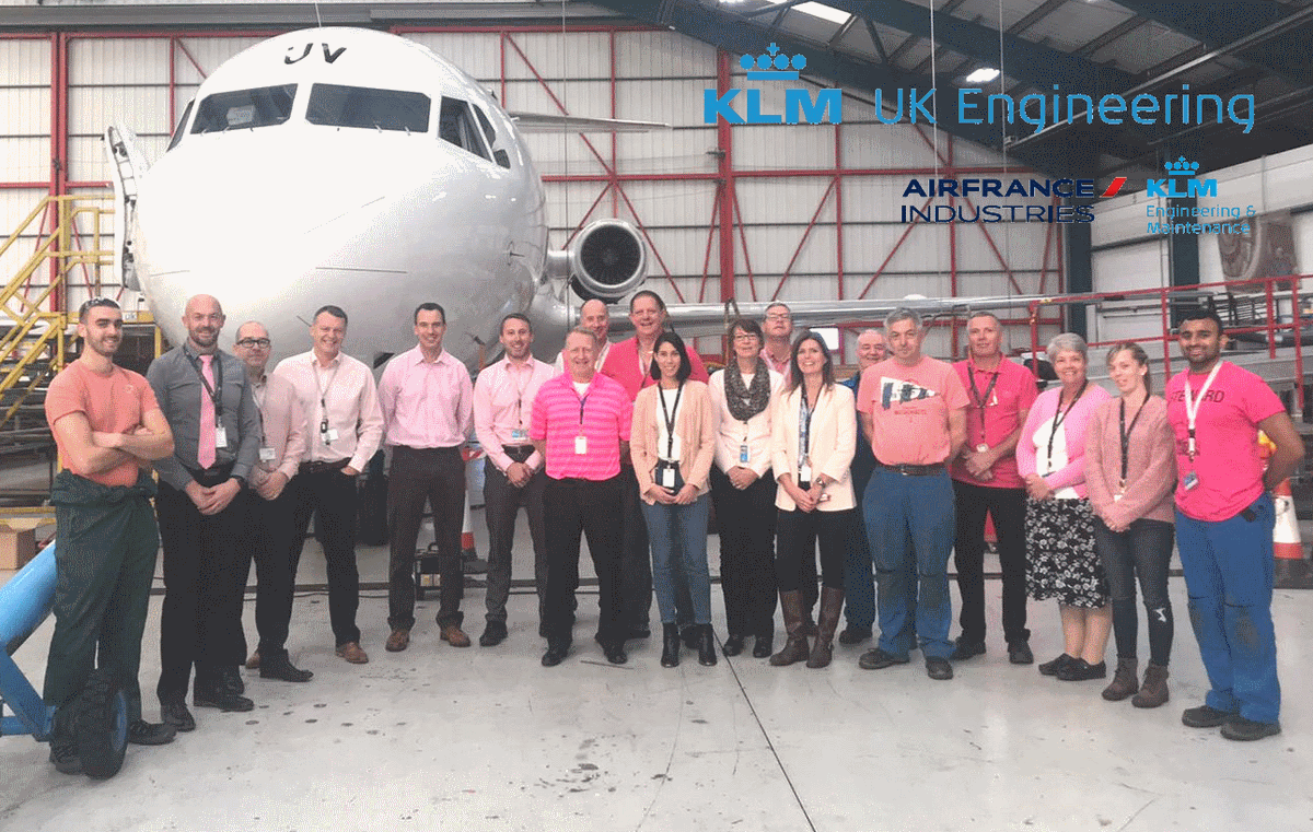 klmukeng's tweet photo. Thank you to Tommy and the @klmukecareers team for raising the fantastic amount of Β£950 @BCCare #teamwork #proudofourpeople #aviation #charity #breastcancer #fundraising #wearitpink #Norwich #Norfolk #breastcancerawareness #klmuke #maintenance #engineering #apprenticeships #team https://t.co/VU5o1NFc2Z