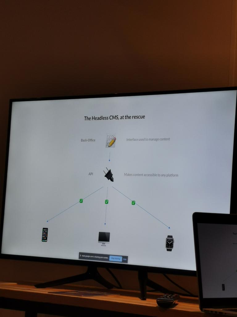 Dans le cadre des #innovationdays chez <a href="/GroupeSmile/">Smile - I.T is open</a> nous découvrons la solution <a href="/strapijs/">Strapi</a> La question du #Headless doit être un enjeu majeur quand on sait la difficulté de gèrer un contenu omnicanal et dense, tout en préservant les performances #smilewithus poke <a href="/fabien_gasser/">Fabien Gasser</a>