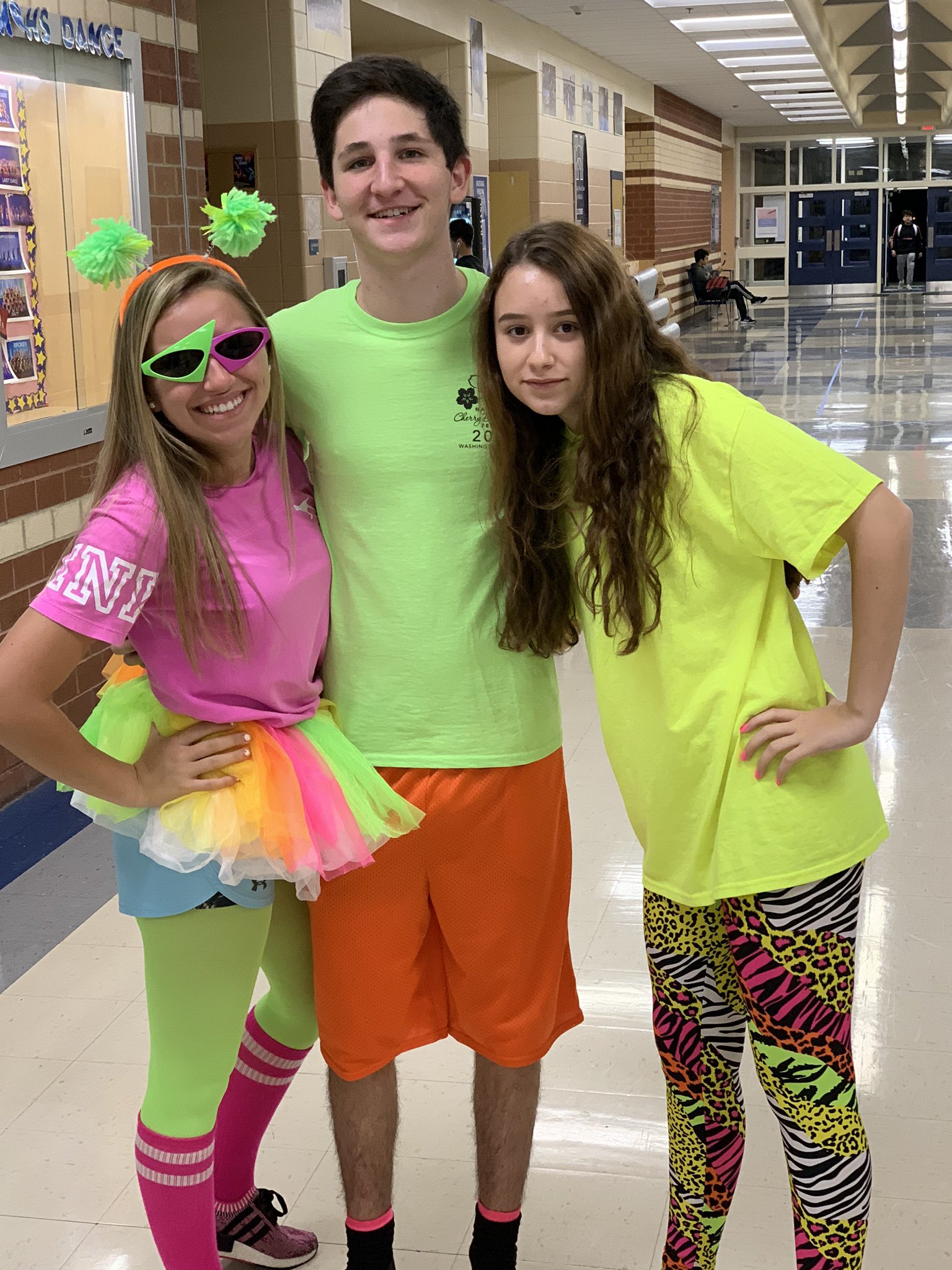 Neon day outfits hot sale