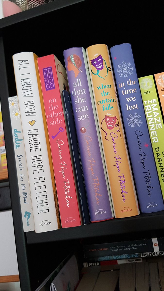 madalice1004's tweet photo. Got a new addition to my @CarrieHFletcher book collection ❤️ Can't wait to read #inthetimewelost https://t.co/dNy6mFAnaM