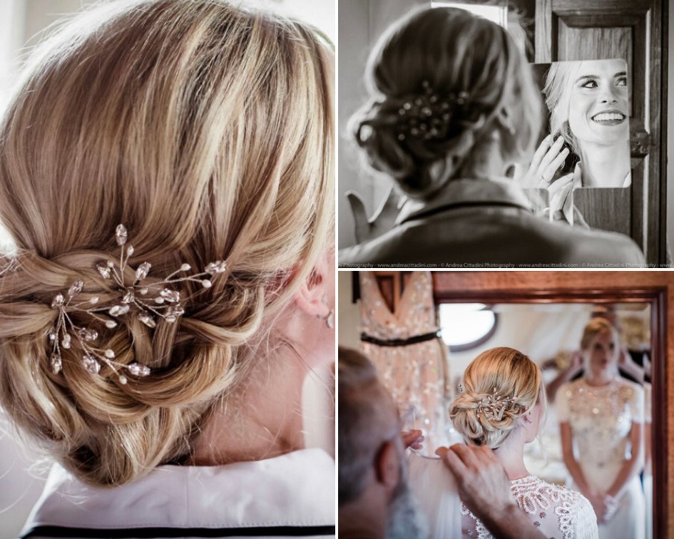 Real bride Charlotte chose my crystal and pearl Maisie hair pins for her wedding day. Find out more here: bit.ly/2kRPLlf 📷#andreacittadini #realbride #inspiration #bridal #wedding #weddinginspo #weddinghair #weddingday