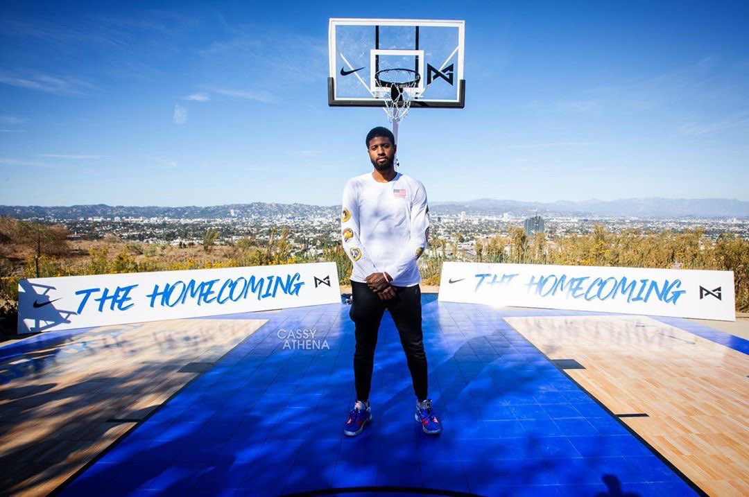KicksPaul's tweet photo. Great event @NikeLosAngeles @nikebasketball @Yg_Trece #Homecoming 📷: @cassyathena https://t.co/fw1xKIrJPV