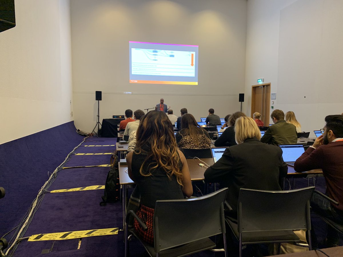 Analytics and Target session... hands-on by <a href="/gerardlindeboom/">gerardlindeboom</a> rocking the stage at #MLEU19 #adobelife