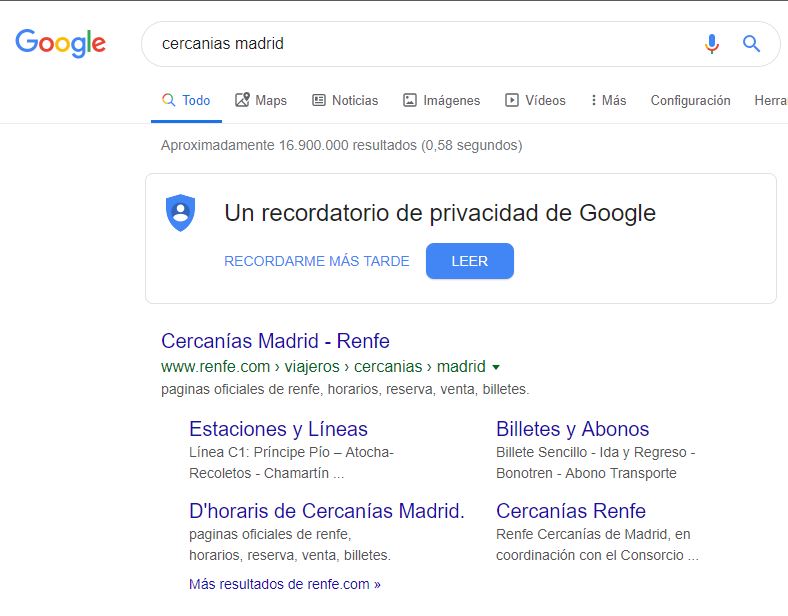 leire282's tweet photo. @renfecercanias @CercaniasMadrid A lo mejor deberíais cambiar los títulos de los links directos de vuestra página en SEO, no? Lalalaaaaa..... :P https://t.co/m8qP4V7Hn6