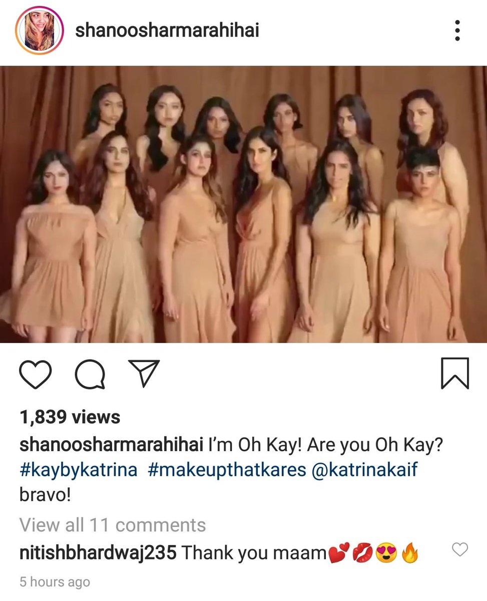 'I’m Oh Kay! Are you Oh Kay? 
#kaybykatrina  #makeupthatkares #KatrinaKaif bravo!'

- @Shanoozeing on IG

#KayBeauty #ItsKayToBeYou