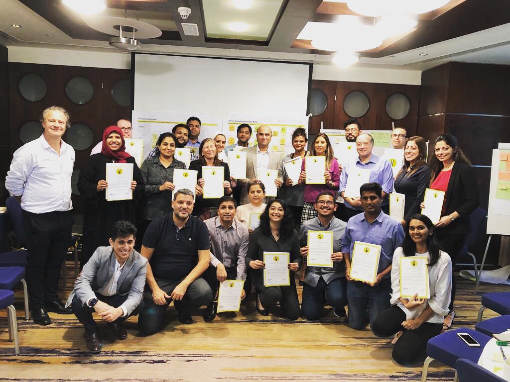 DTA_Dubai's tweet photo. #amazing group photo of @uaeBritish team. They were wonderful during the 2 Days Designthinking Fundamentals Course. #welcometothefamily https://t.co/4m8VXBczfW