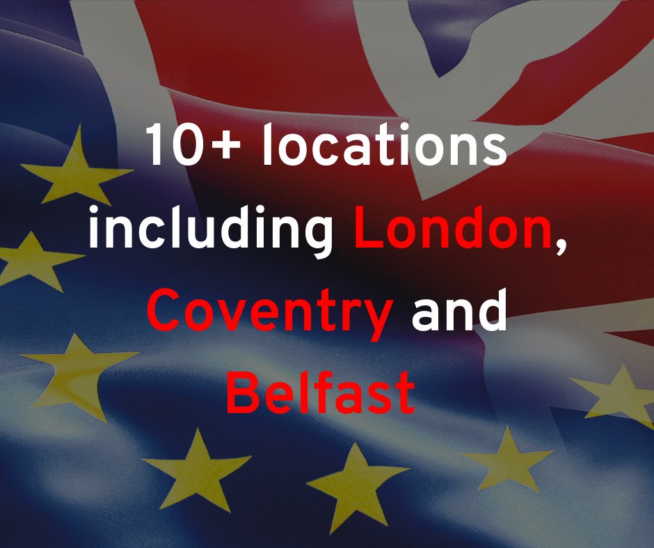 LogisticsUKNews's tweet image. With over 10 locations across the UK hosting our FREE Brexit Preparation Workshops, you are bound to find a workshop near to you! 

Click: bit.ly/2W4PhHh to secure your space.

#BusinessGetReady