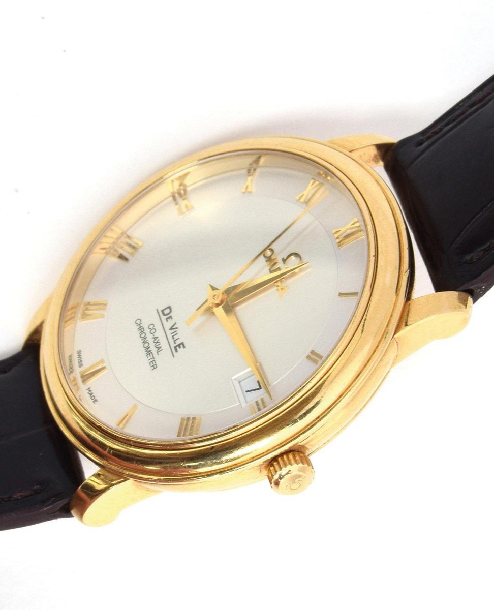 AN OMEGA DE VILLE CO-AXIAL 18CT GOLD AUTOMATIC GENTLEMAN'S WATCH

#busbyfinewatches #watchesunderthehammer #watchbox #omega #omegadeville #hourvision #annualcalendar #bluedial #watchnerd #watchlover #watchfam #watchaddict #watchgram #watchesofinstagram