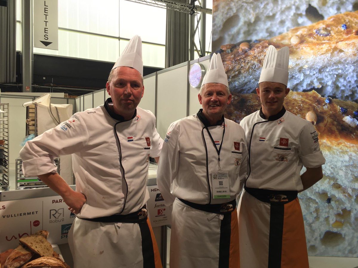 Vandaag was team II aan de beurt in Nantes. Helaas buiten de prijzen gevallen op de Mondial du Pain. Ook op deze mannen zijn we uiteraard trots! 💪🏻🤩 #team #toppers