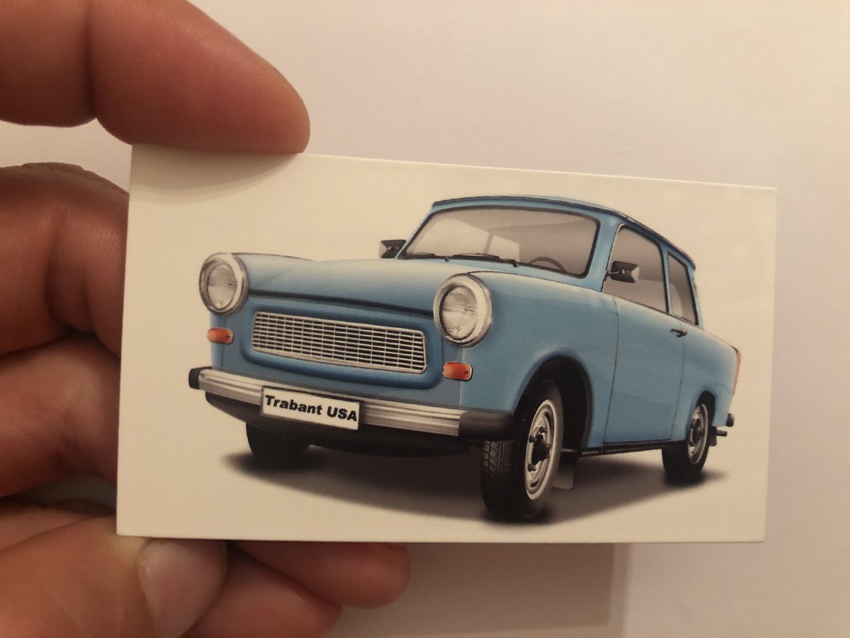 trabant_usa's tweet photo. Business card giveaway!😁 https://t.co/1S69majcD4