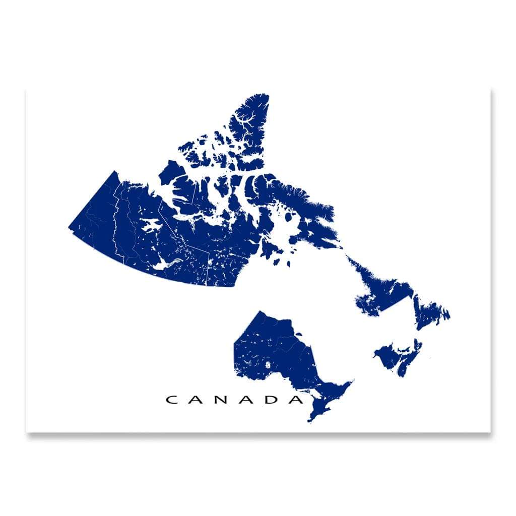 WrenemyOfTheSt8's tweet image. New map of Canada if we get both #wexit and #quebexit
