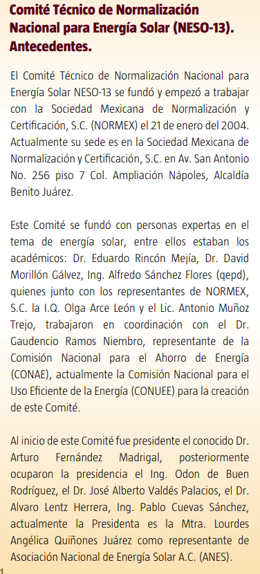 Este #MartesDeLectura te recomendamos el artículo: 
"Historia del Comité Técnico de Normalización Nacional para la Energía Solar NESO-13"
Publicado en la 37 edición de la revista de Energías Renovables de <a href="/anes_oficial/">ANES</a>.
Consúltalo aquí: ☀️👉bit.ly/2BAdewI
