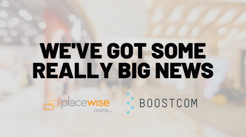 placewise's tweet photo. We've got some really big news to share! See what President @johndee has to say about our strategic merger with @BoostcomAS: https://t.co/5CANMk3lNy 

#retailnews #wemakeshoppingbetter https://t.co/Lzu2IY8NsZ