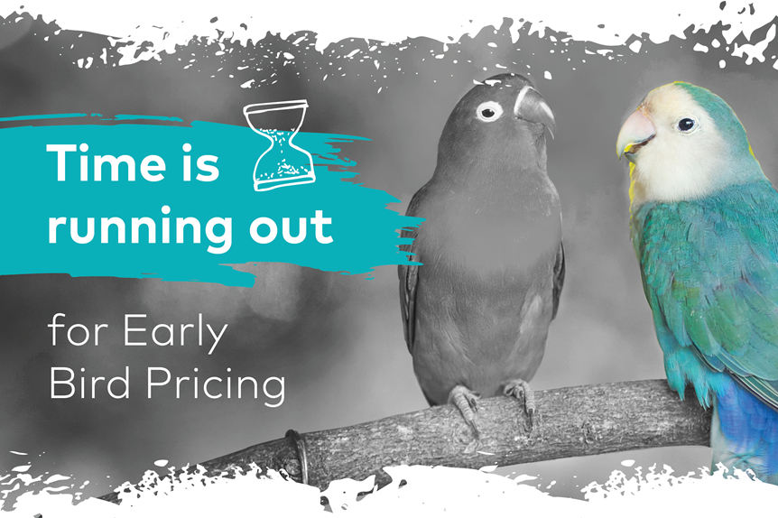 Have you heard? Early Bird pricing for Fetch dvm360 in #SanDiego expires October 30th! Save big on expert-driven CE, inspiring presentations, actionable insights from top #veterinary influencers and FUN! What are you waiting for? Register now at bit.ly/2APzTor