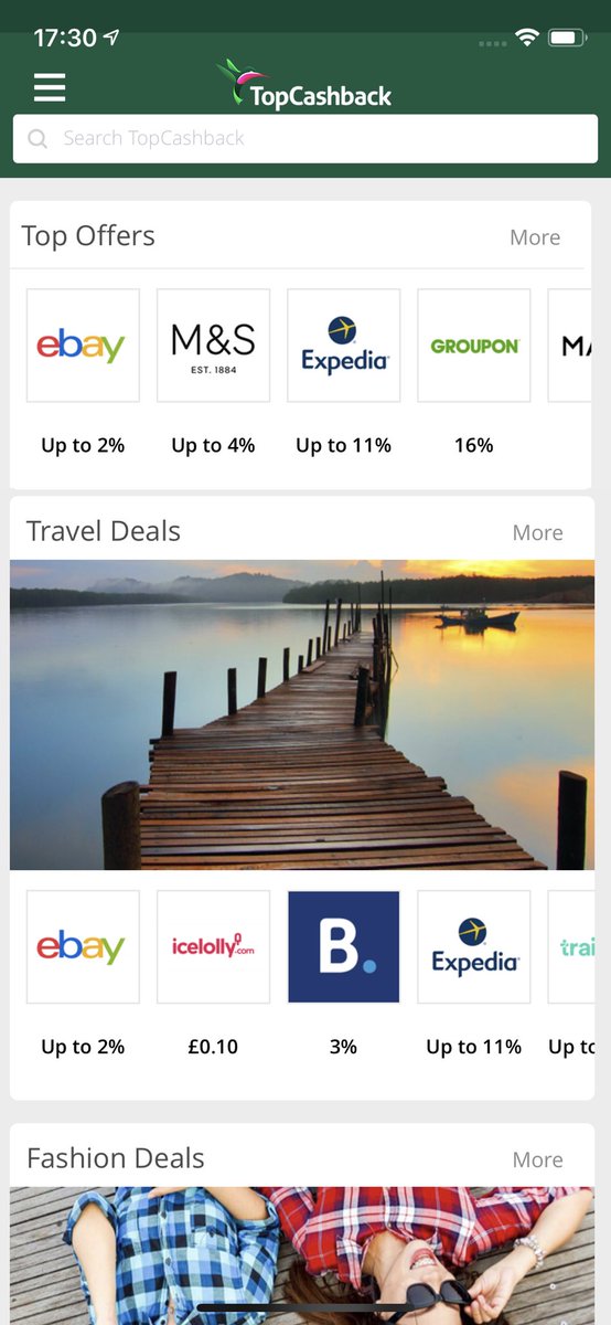 TOPCASHBACKWorks in a similar way to the above apps where you can gain cashback either online or instore once you make purchases!You can either use the app or log in on the websiteSign up below! https://bit.ly/31AqiN5&nbsp;