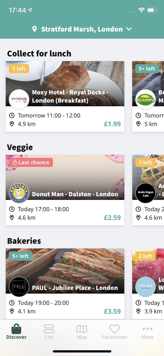 TOO GOOD TO GOThis is such a helpful app and is helping with saving the environment!Food companies are able to register on here and sell any left over food at a heavily discounted price that would otherwise get thrown away Lunch on a budget? Here you go!