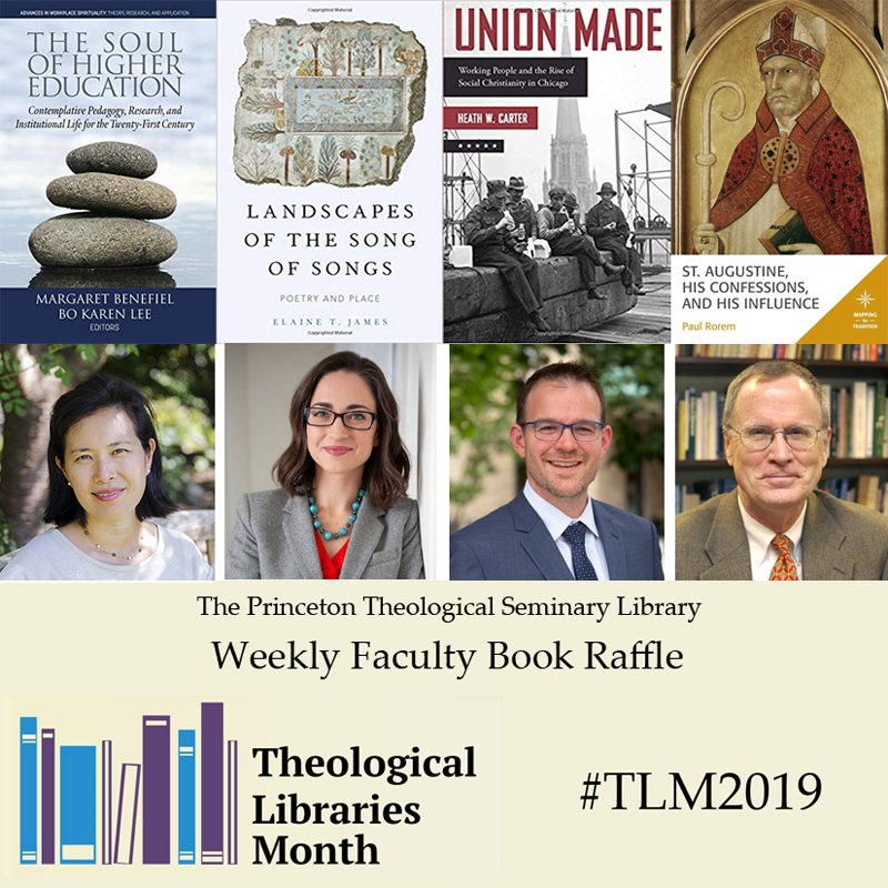 PTSLibrary's tweet photo. On campus during break week? Don't forget to enter the @ptseminary faculty book raffle! #TLM2019 https://t.co/ZrBOIV2gRF https://t.co/mwyjDQQsKb