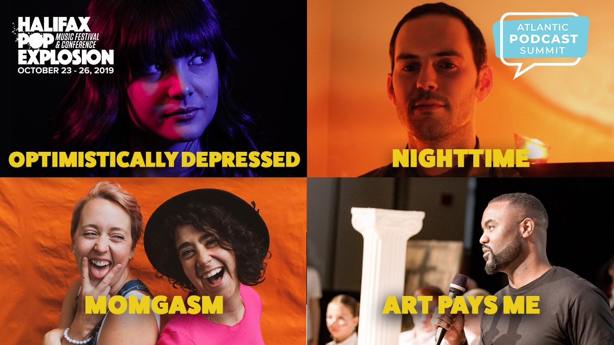 PodcastAtlantic's tweet photo. Saturday is coming up fast.  Head to The Carlton at 4:30 to watch four imaginative HRM podcasters record four episodes.  It you love podcasts or if you are thinking of starting one yourself then this is a must see event.  @HalifaxPopX  #AtlanticPodcastSummit https://t.co/BcST6UY4Fo
