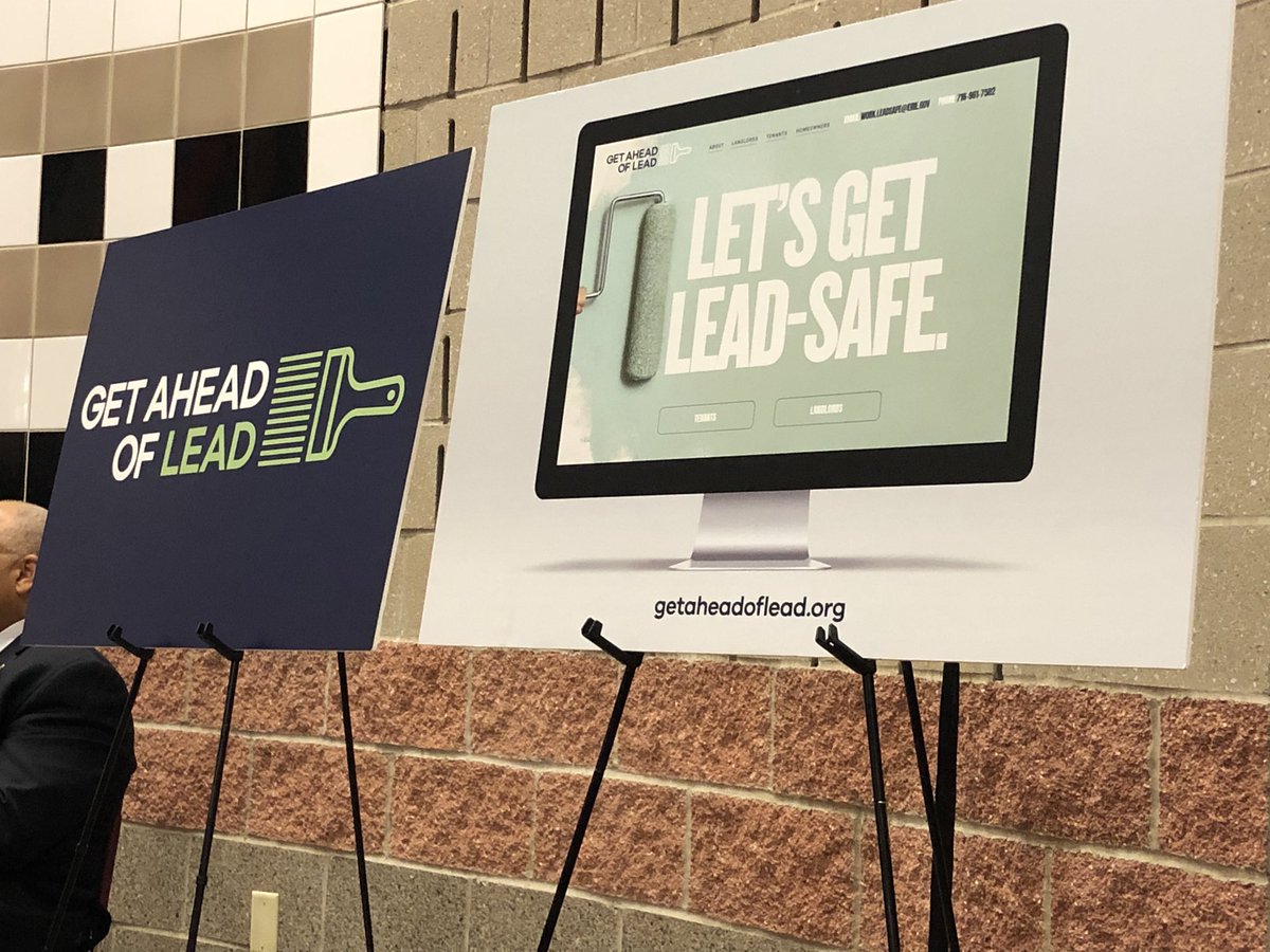 LizLewinTV's tweet photo. Wonderfully successful campaign launch today! @tmgbrandfuel was proud to work with community leaders & partners in designing the new educational initiative #GetAheadOfLead today! Much more to come. Well done all, let’s keep our KIDS and COMMUNITY safe - inside out! #saynotolead https://t.co/P87KeOGI8y