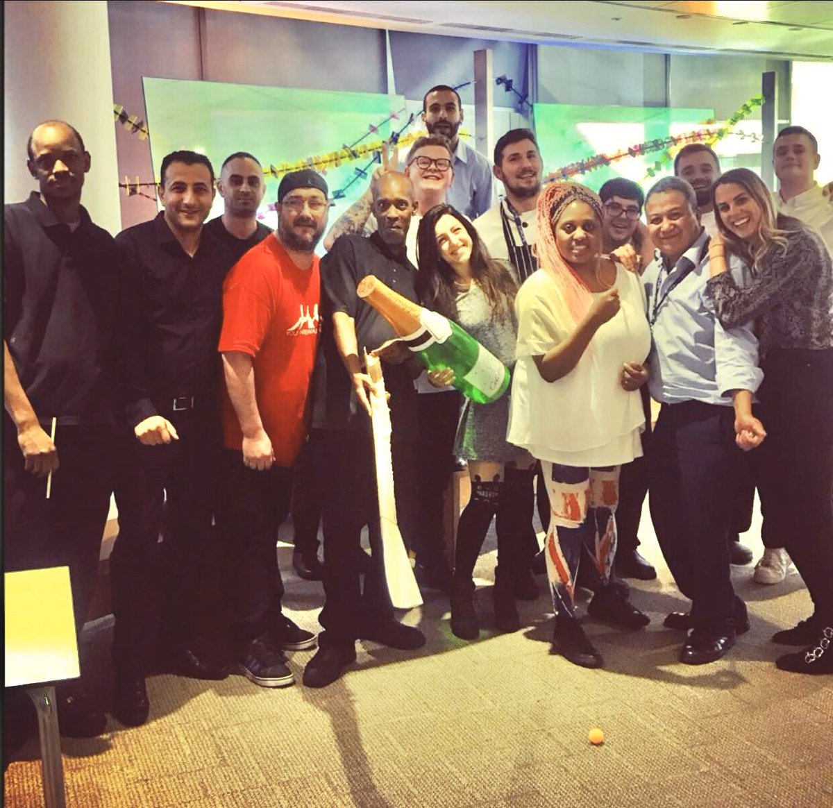Big well done and Thankyou to Emily Wood as the <a href="/TheWorksLondon/">The Works</a> team finish an intense three months bespoke behaviour and service training ! We have done a lot of acting, role pay and had a lot of laughs ! #BestWeCanBe #Service #Bespoke #BecauseWeCare@BaxterStorey