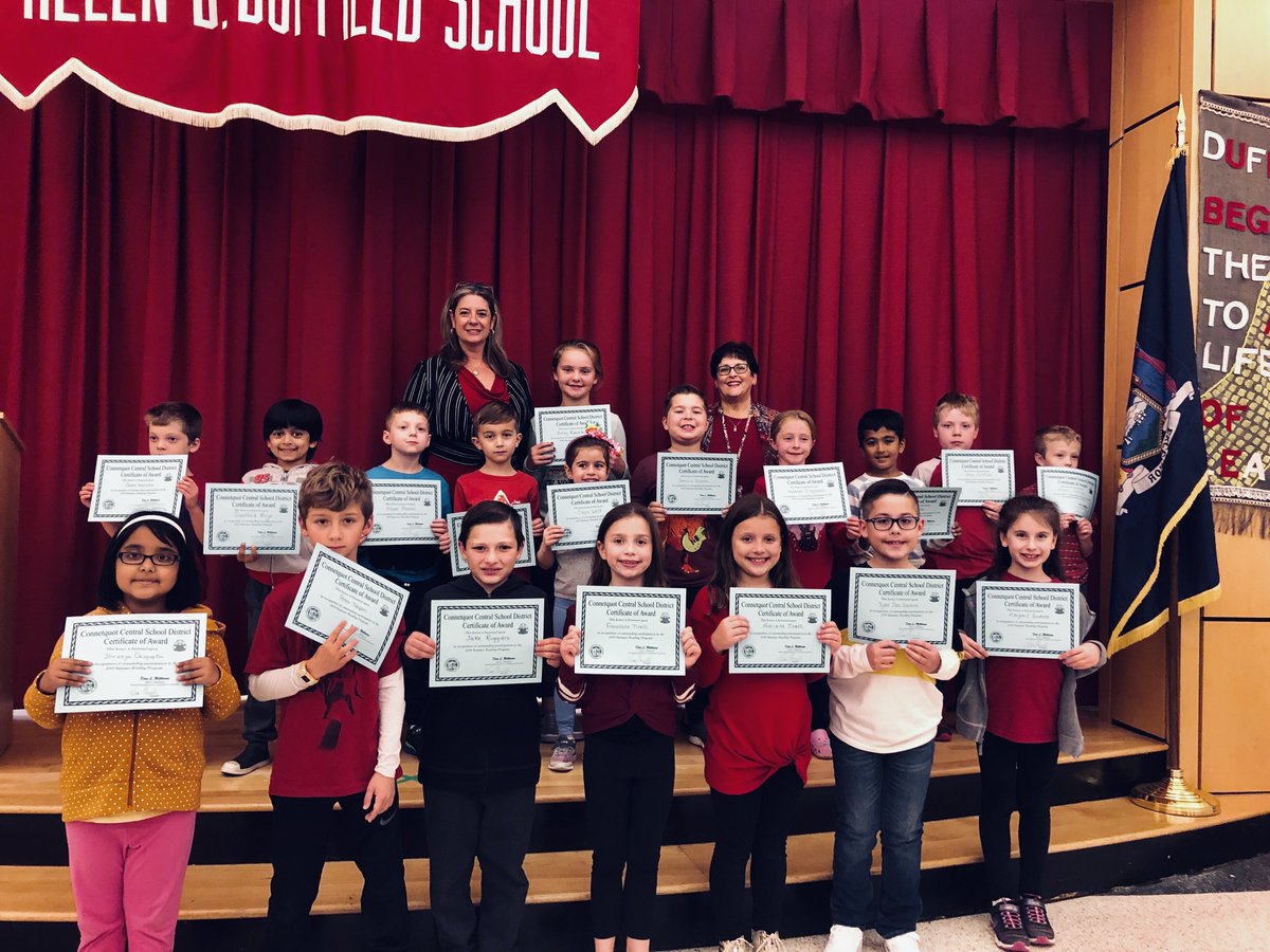 duffieldcsd's tweet photo. Thank you for attending the Award Presentation last night. 

Congratulations to all the students who participated in the Summer Reading Program.#connetquotleads https://t.co/Qb9LM094AQ