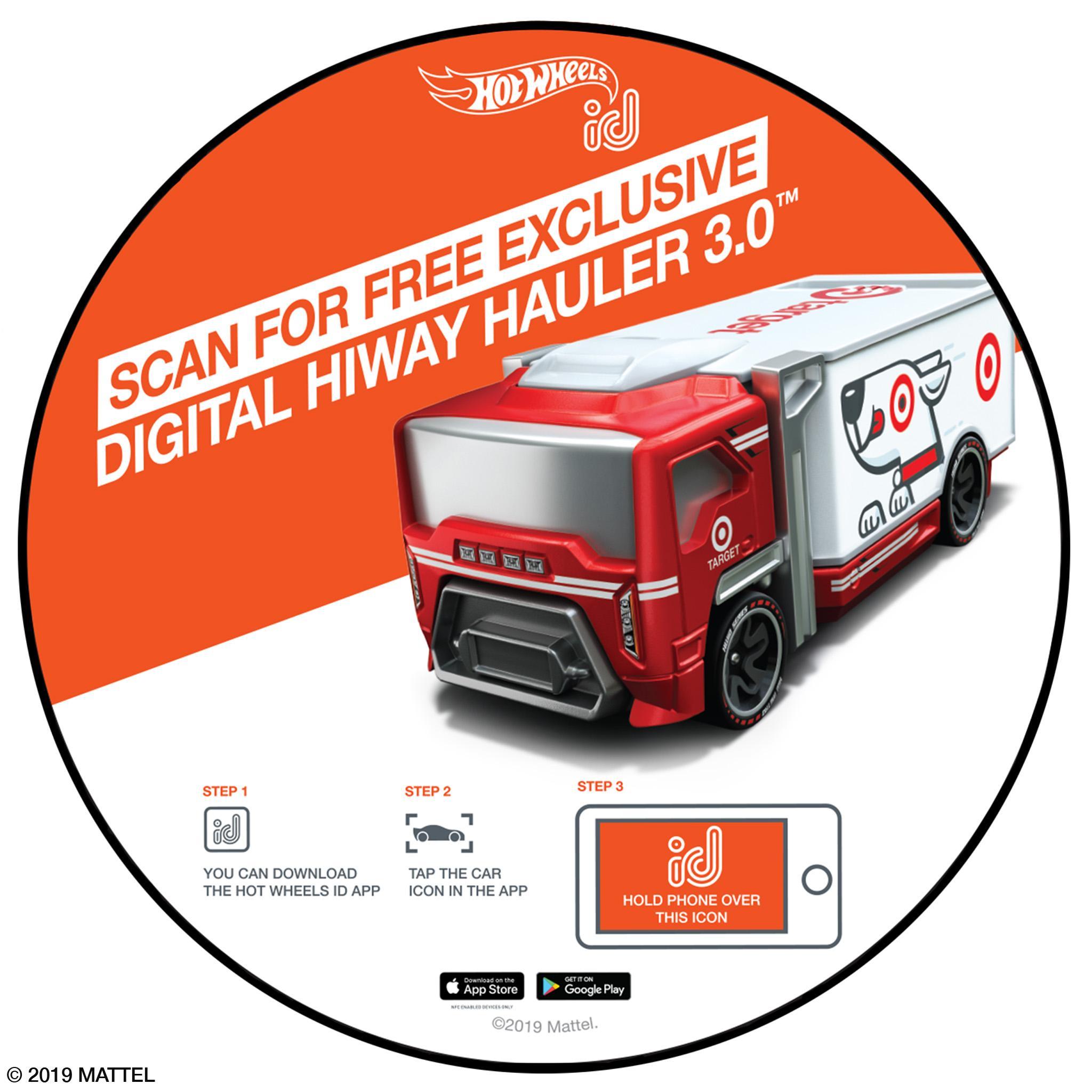 2019 Hot Wheels ID Hiway Hauler V3.0 Series 1on 2nd Car Only for sale online