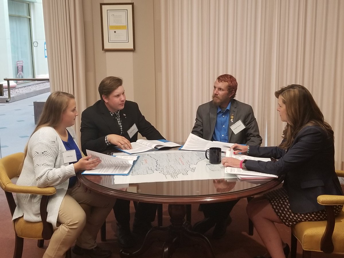 senbartolotta's tweet photo. Thank you to the PA Young Ag Professionals from the @PAFarmBureau for stopping by to share legislative priorities important to #agriculture #pfb19 #SD46 https://t.co/3PJvqvAOpr