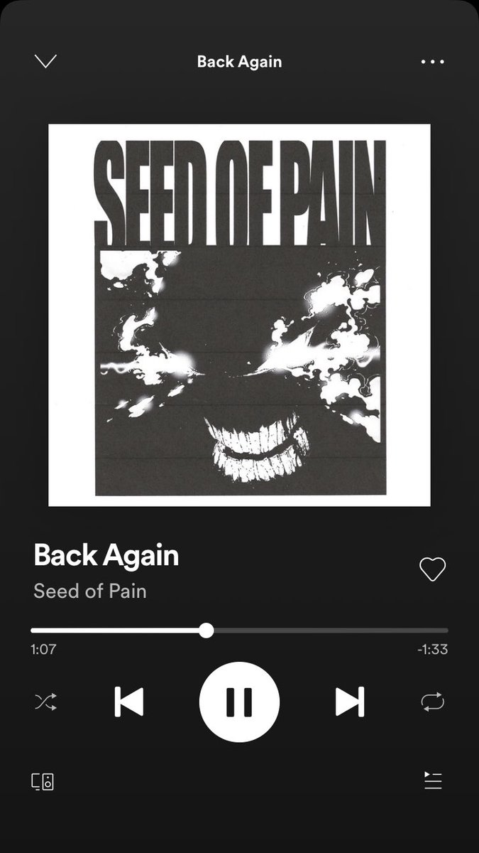 Seed Of Pain promo is on streaming services now. LP on the horizon...