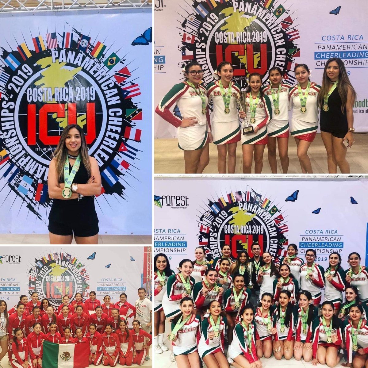 Felicidades a las bajacalifornianas integrantes de la Selección Mexicana 🇲🇽 de Porras que ganó el oro🥇en el Campeonato Panamericano de Porristas 2019 celebrado en Costa Rica, selectivo que fue dirigido por la entrenadora, también de #BC, Xóchitl López: tinyurl.com/y2g7zh63