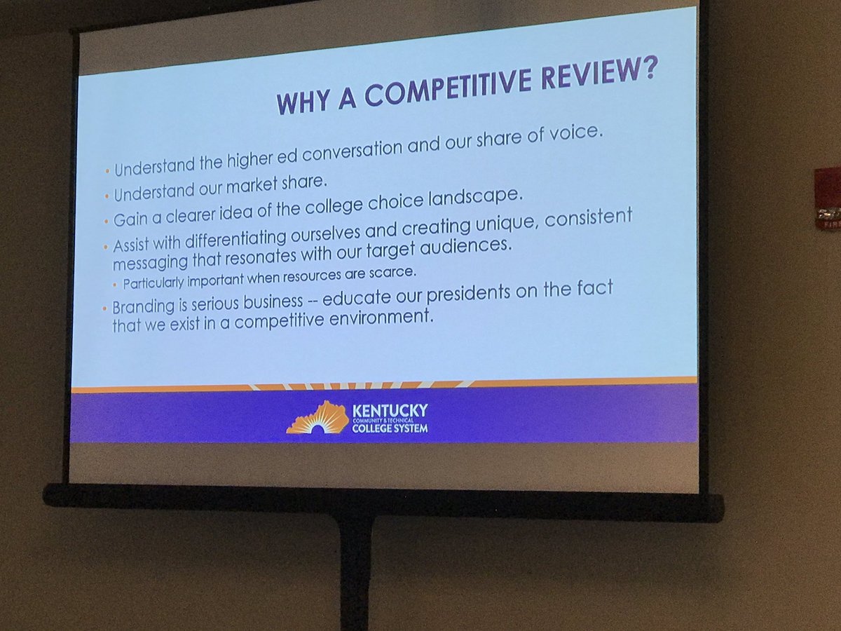 ctpayton's tweet photo. Branding takes time — and lots of brand champions!! Great GREAT session from @KCTCS marketing pros!! @ncmpr_national #NCMPRD2 https://t.co/1lTXdBqEX6