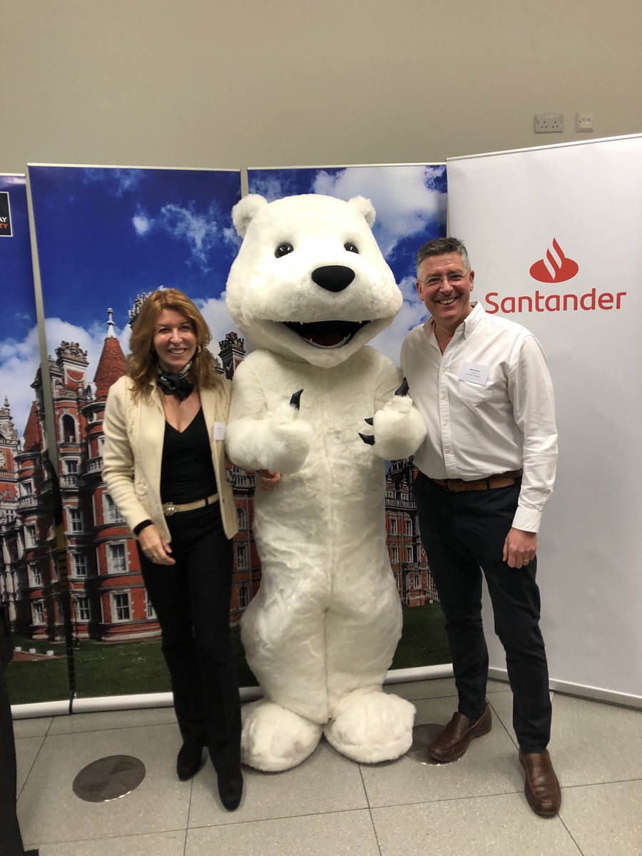 Thank you to ⁦<a href="/santanderuk/">Santander UK</a>⁩ for 15 years of student support ⁦<a href="/RoyalHolloway/">Royal Holloway</a>⁩ ⁦<a href="/RH_Colossus/">Colossus D'Bear</a>⁩