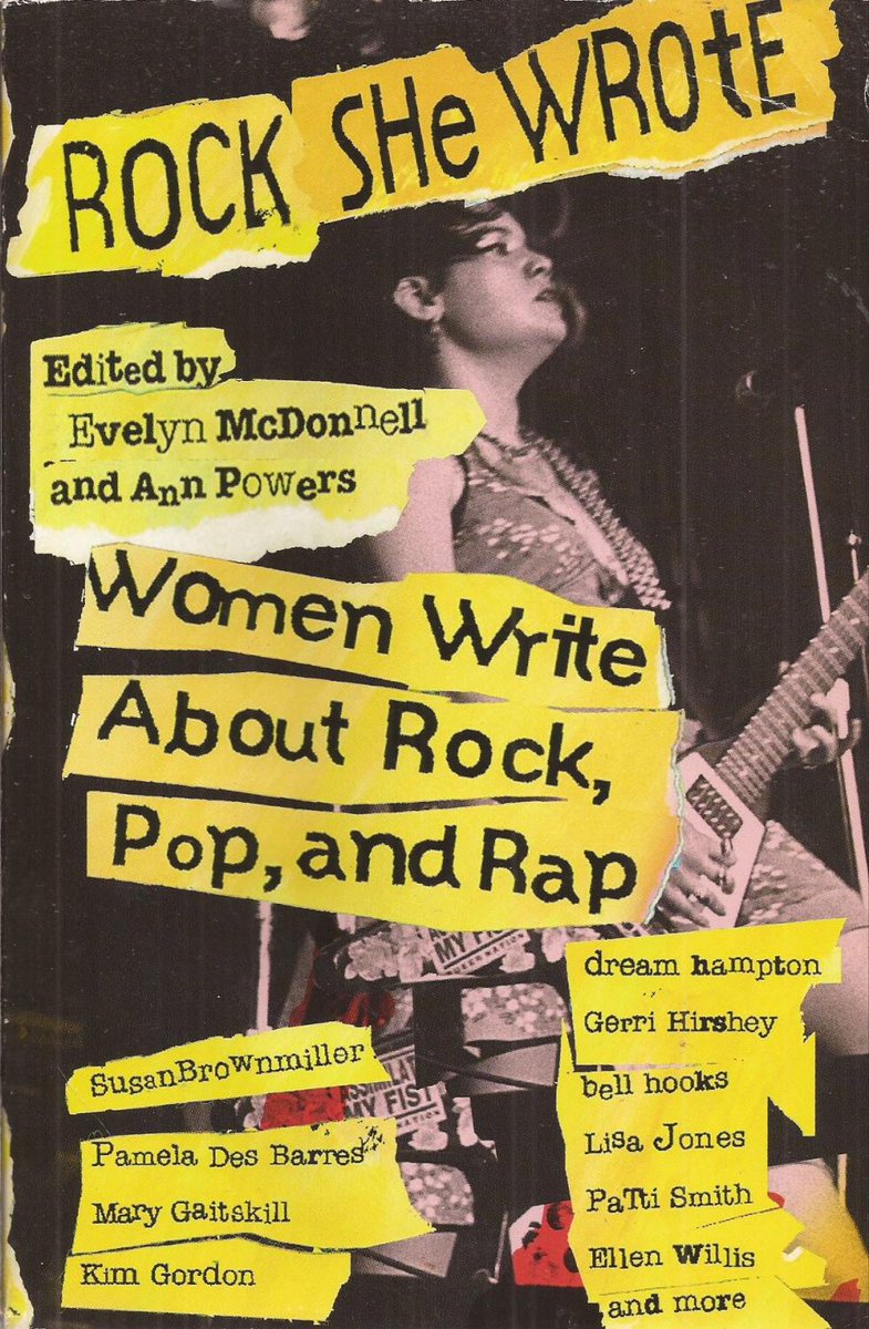 TheCurrent's tweet photo. In their classic anthology "Rock She Wrote" (1995), @EvelynMcDonnell and @annkpowers collected the "vibrant, subversive, irreverent and often brilliant voices" of women writers on pop and rock. Is it one of your #EssentialMusicReads? Vote now! https://t.co/7p8cnwOiVA https://t.co/DJnGKLiXu5