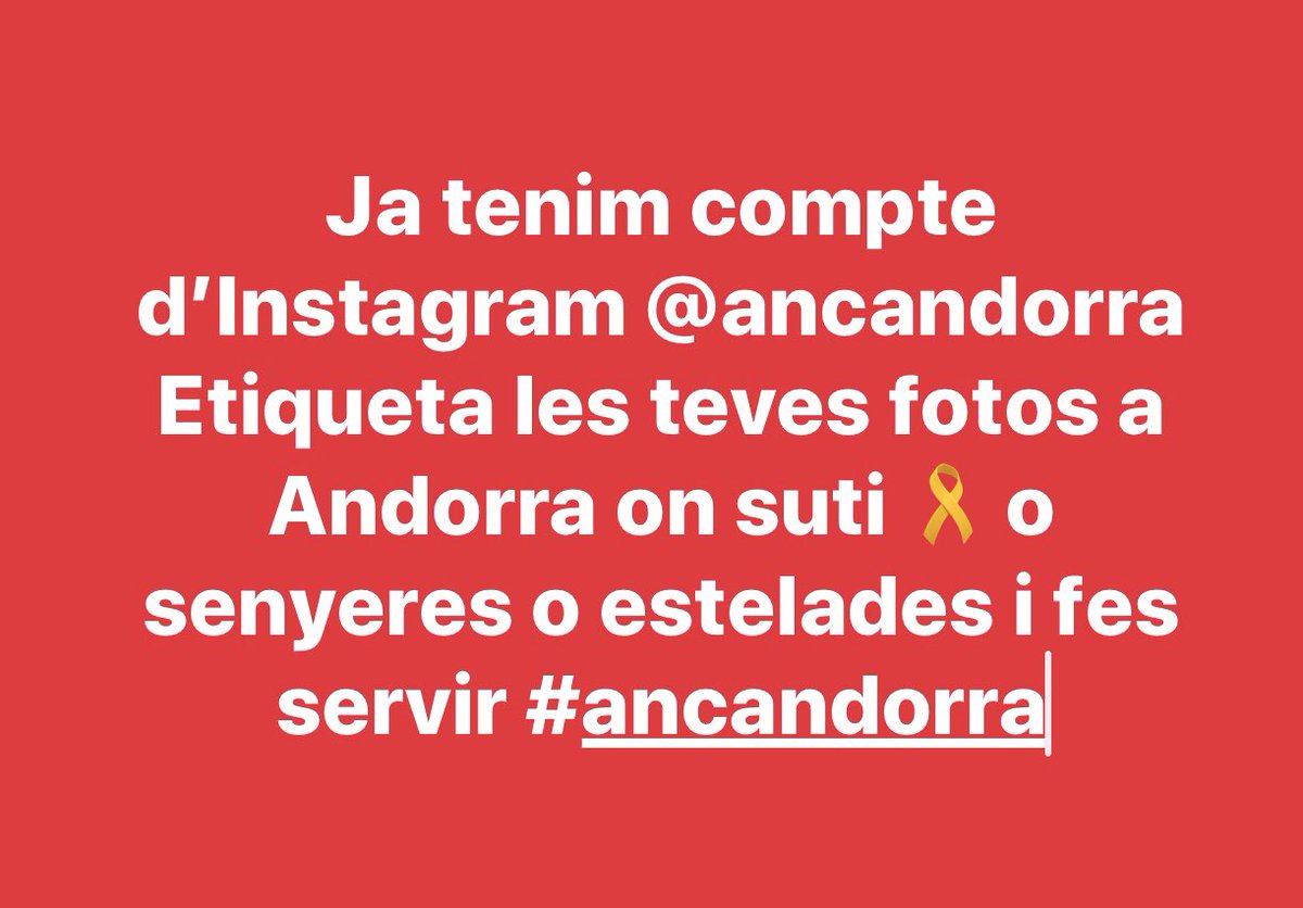 ANC Andorra tweet media