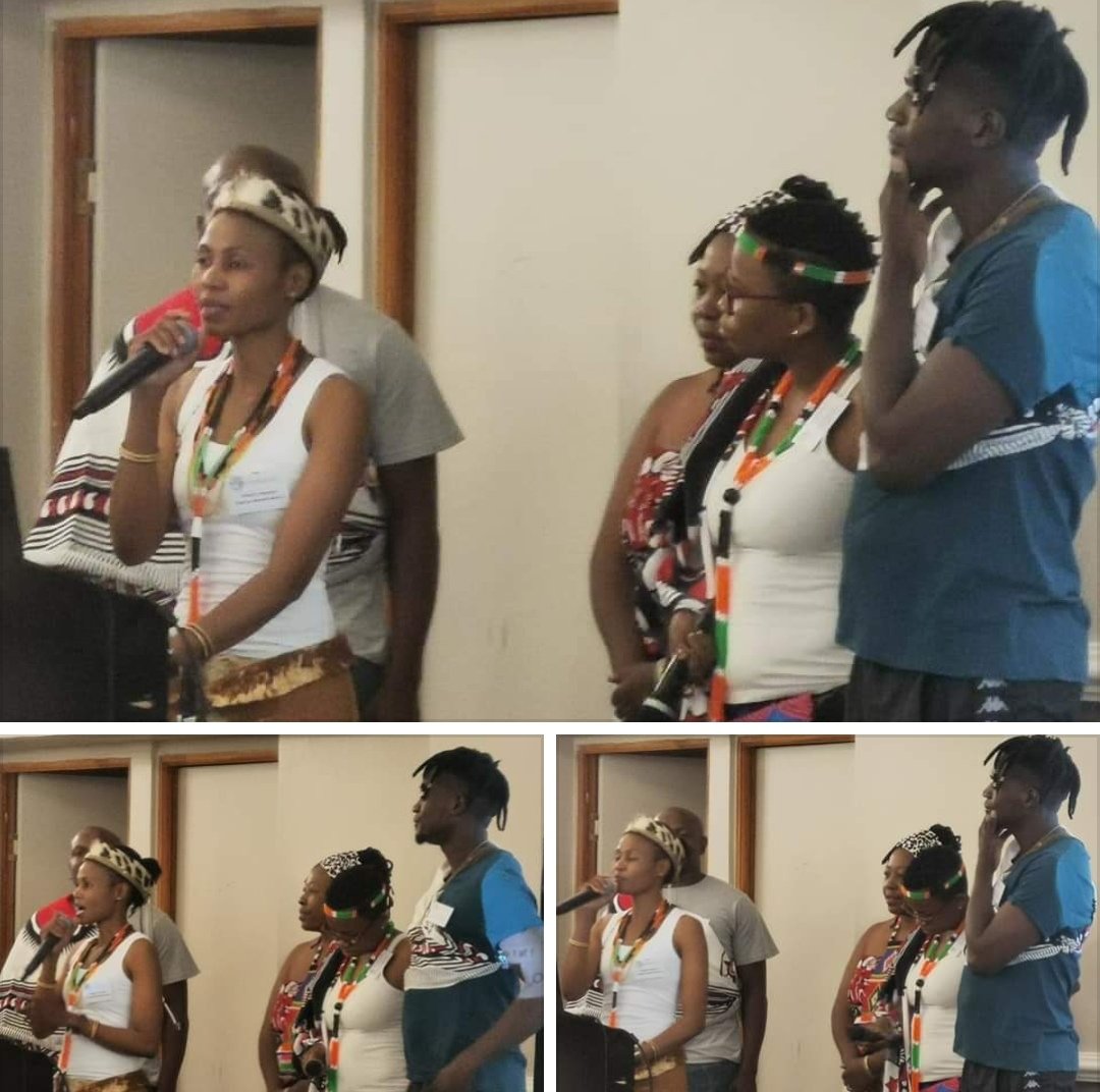 benchmarks16's tweet image. Benchmarks Foundation 2019 Annual Conference. 

Limpopo Community Monitors performaning a song about heritage and climate change.

#MiningAndClimateCatastrophe