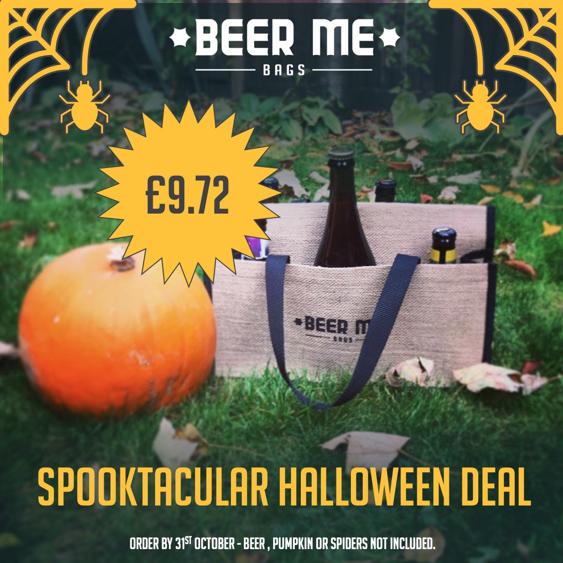 beermebags's tweet photo. 🎃Don’t miss this Halloween deal! 🎃The deal runs out on the 31st of October. 👉 https://t.co/j58sEbdrh9

#beermerch #instabeer #beerstagram #beerstagrammers #beerlover #beerlovers #bottleshop #BYOB https://t.co/tUCE1lG026