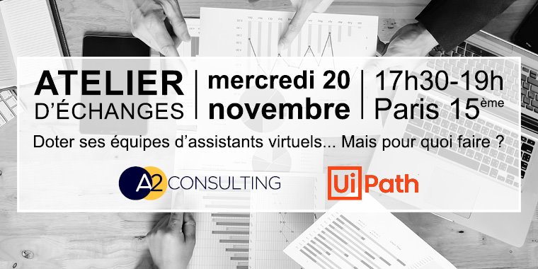 UiPath France (@uipathfrance) on Twitter photo 70% des #automatisations commencent par des #processus #achats et #ventes . Le saviez-vous ? Venez échanger avec nous. Inscription : nadia.bensalah@uipath.com 70% des #automatisations commencent par des #processus #achats et #ventes . Le saviez-vous ? Venez échanger avec nous. Inscription : nadia.bensalah@uipath.com