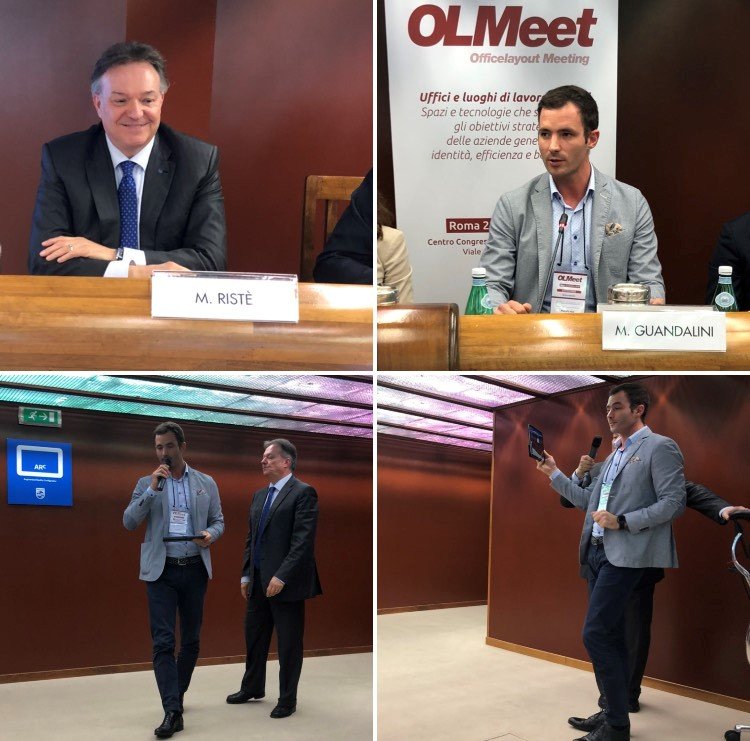 soiel_it's tweet photo. Mauro Ristè, Responsabile Vendite & Marketing @AGMULTIVISION & Marco Guandalini, Sales Manager @PhilipsItalia presentano a #OLMeet19 #SoluzioniErgonomiche #SistemiDiConnettività e nuove #Applicazioni di #RealtàAumentata per la corretta integrazione di #Monitor e #Display https://t.co/2Kh6rtmsEY