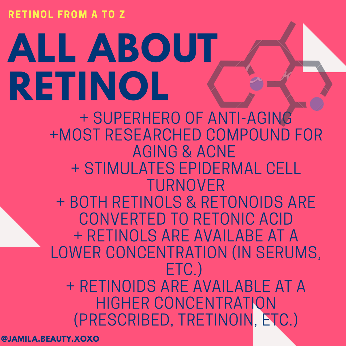 JamilaBeauty3's tweet photo. All about Retinol❤️❤️ Say hello to the superhero 🦸of anti-aging! xoxo ♥️♥️ #retinolskincare,  #skincaresuperheros⁉🍃, #skincaresuperheroes, #skincaresuperhero,  #skincareoriginal, #skincarebandung,  #skincarecommunity, #skincaregoals https://t.co/JSMMUynQdq