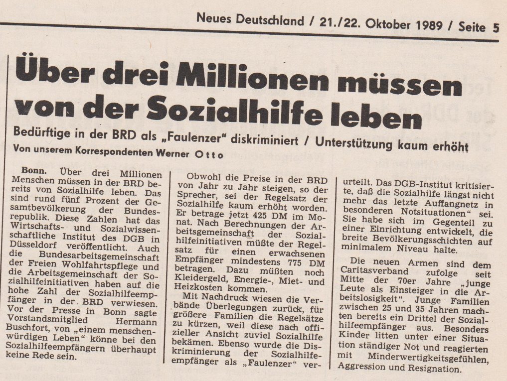 EastArchive's tweet photo. 30 years ago today: Neues Deutschland offers two more good reasons not to move to West Germany. #EastGermany, #EGSA, #PopularProtest https://t.co/eDnfAOdFsy